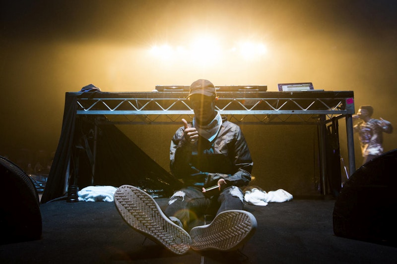 Cameron Dallas auf der Bühne. (Credits: Vassi Dyulgerova)
