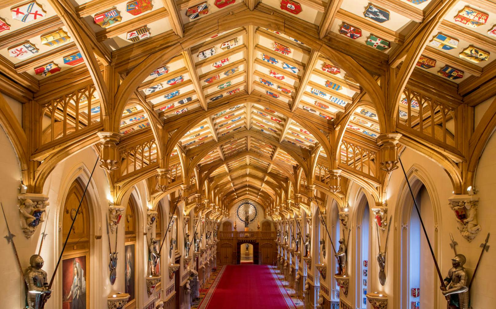 Hier werden Meghan Markle und Prinz Harry getraut: St George's Hall in Windsor Castle