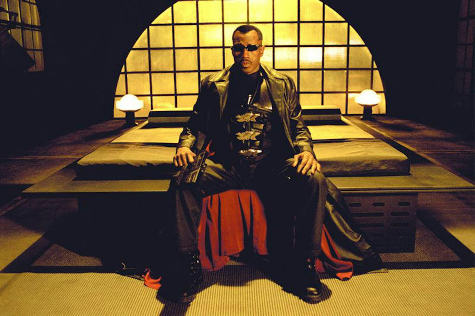 Auch Wesley Snipes (in "Blade 2", 2002) setzte del Toro gekonnt in Szene.