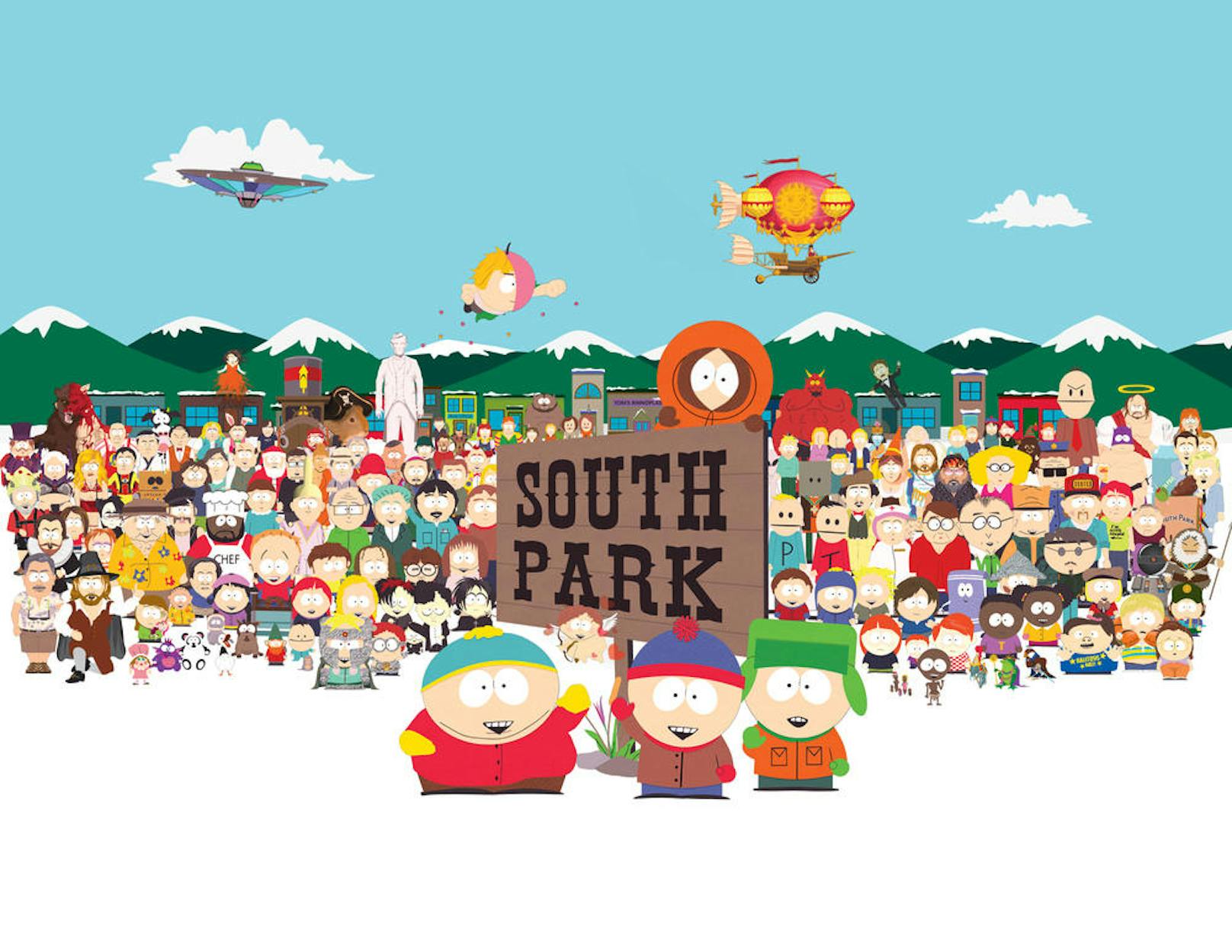 Die ganze South Park Gemeinde.