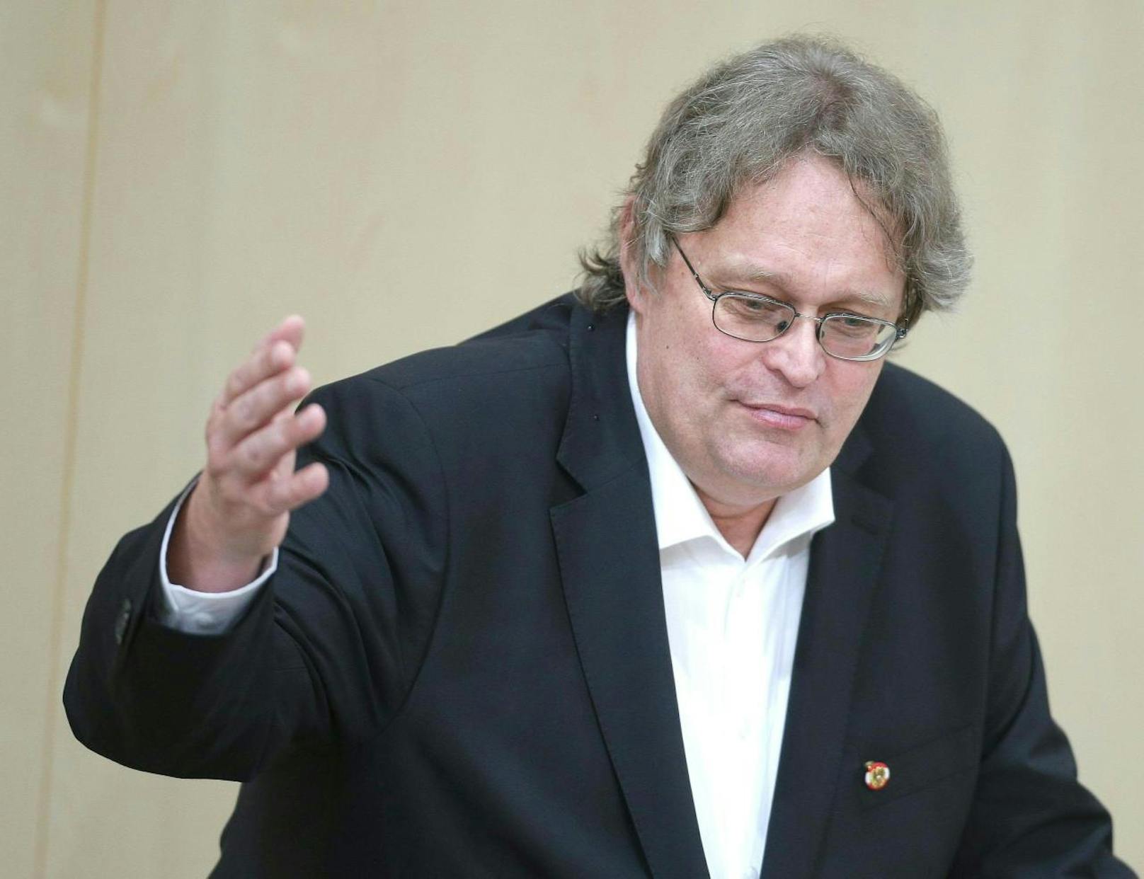 Der Klubchef der Liste Pilz, Peter Kolba, sprach von "Medienjustiz" gegen den inzwischen zurückgetretenen Peter Pilz
