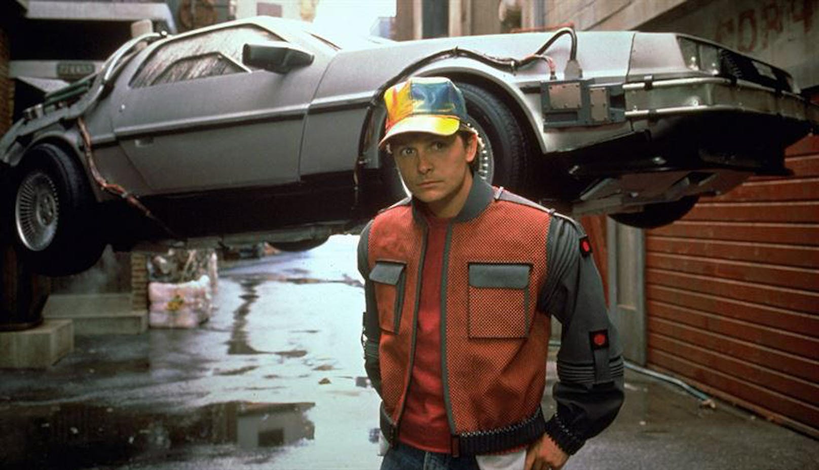 Michael J. Fox in "Zurück in die Zukunft 2"