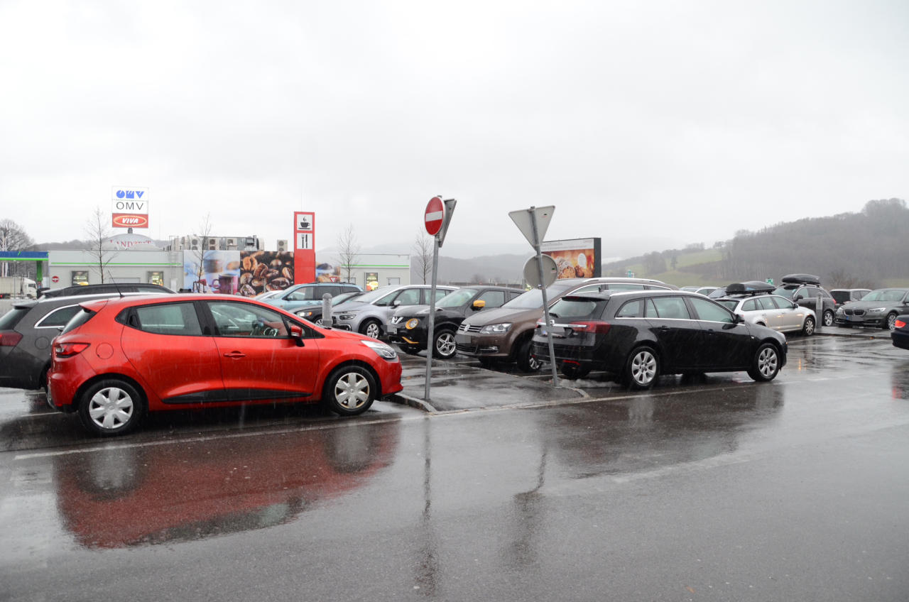 Tankstelle am Rastplatz Steinhäusl.