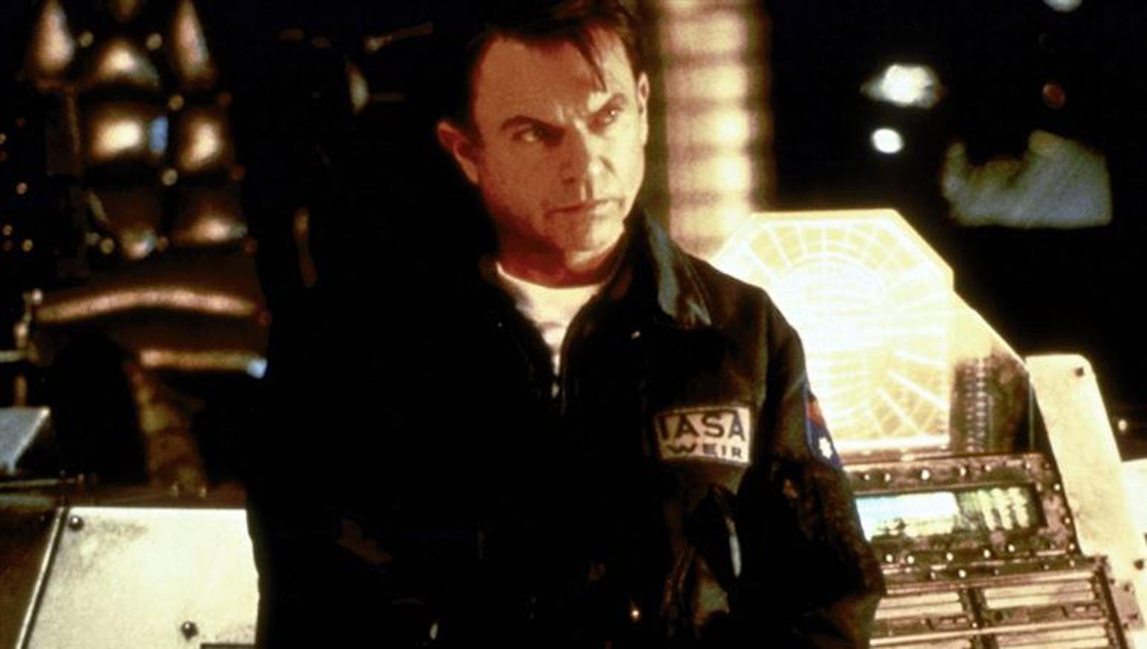 Sam Neill in "Event Horizon"