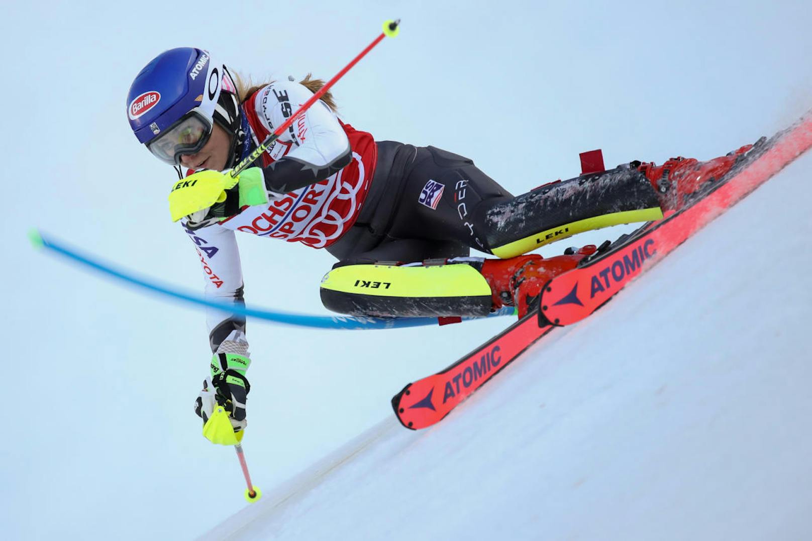 Beim ersten Saison-Slalom in Levi (Fin) schlug Shiffrin zu. Die Titelverteidigerin im Gesamt-Weltcup gewann ihr 44. Rennen - im Alter von zarten 23 Jahren.