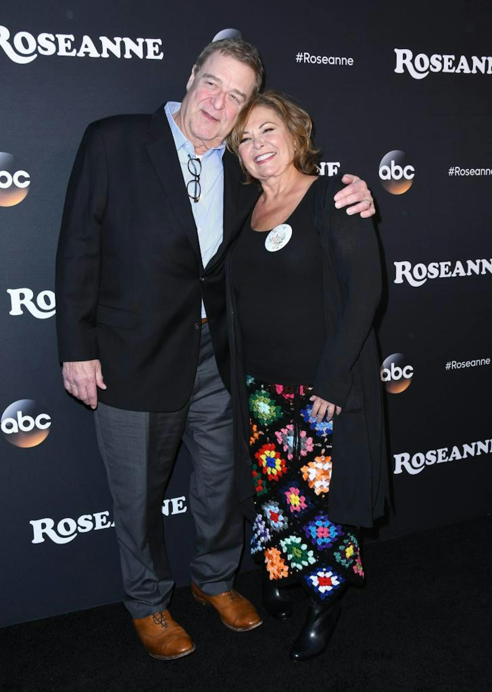 John Goodman und Rosanne Barr  
