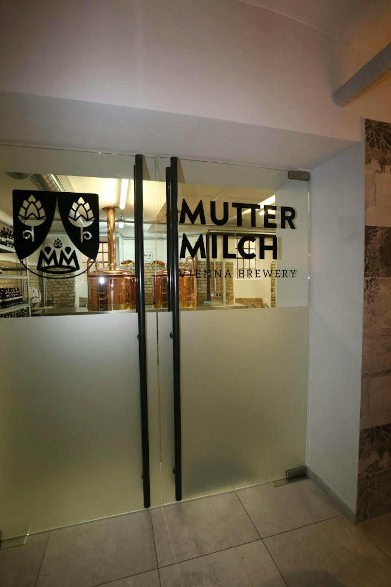 "Muttermilch" - die neue Mikrobrauerei in Wien-Mariahilf.