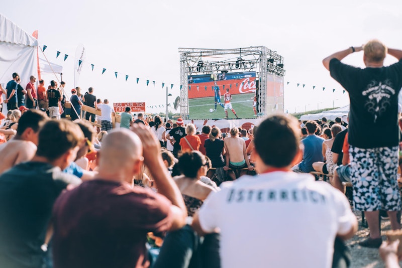 Public Viewing in Aspern Nord