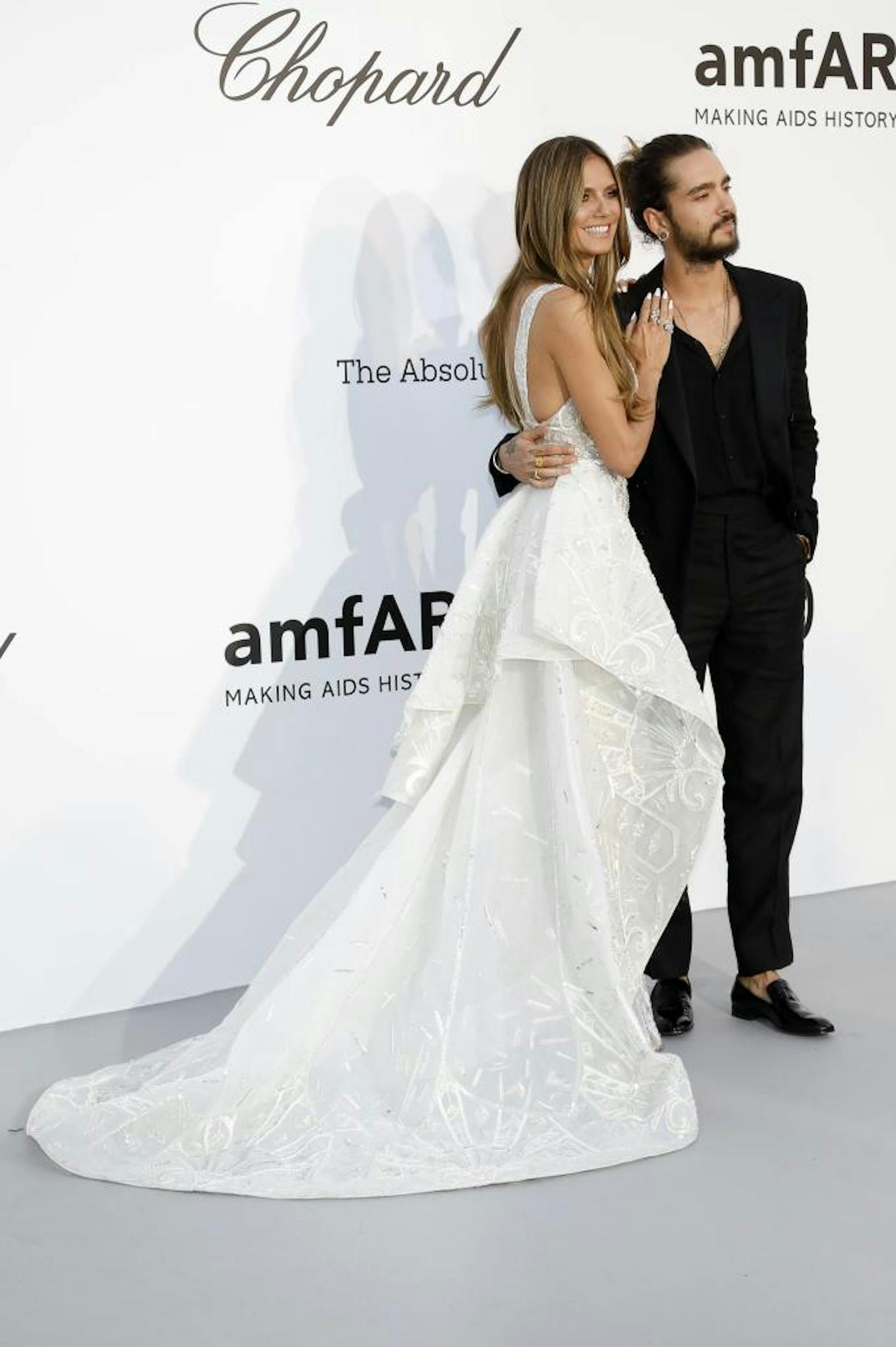 Heidi und Tom auf dem Roten Teppich in Cannes