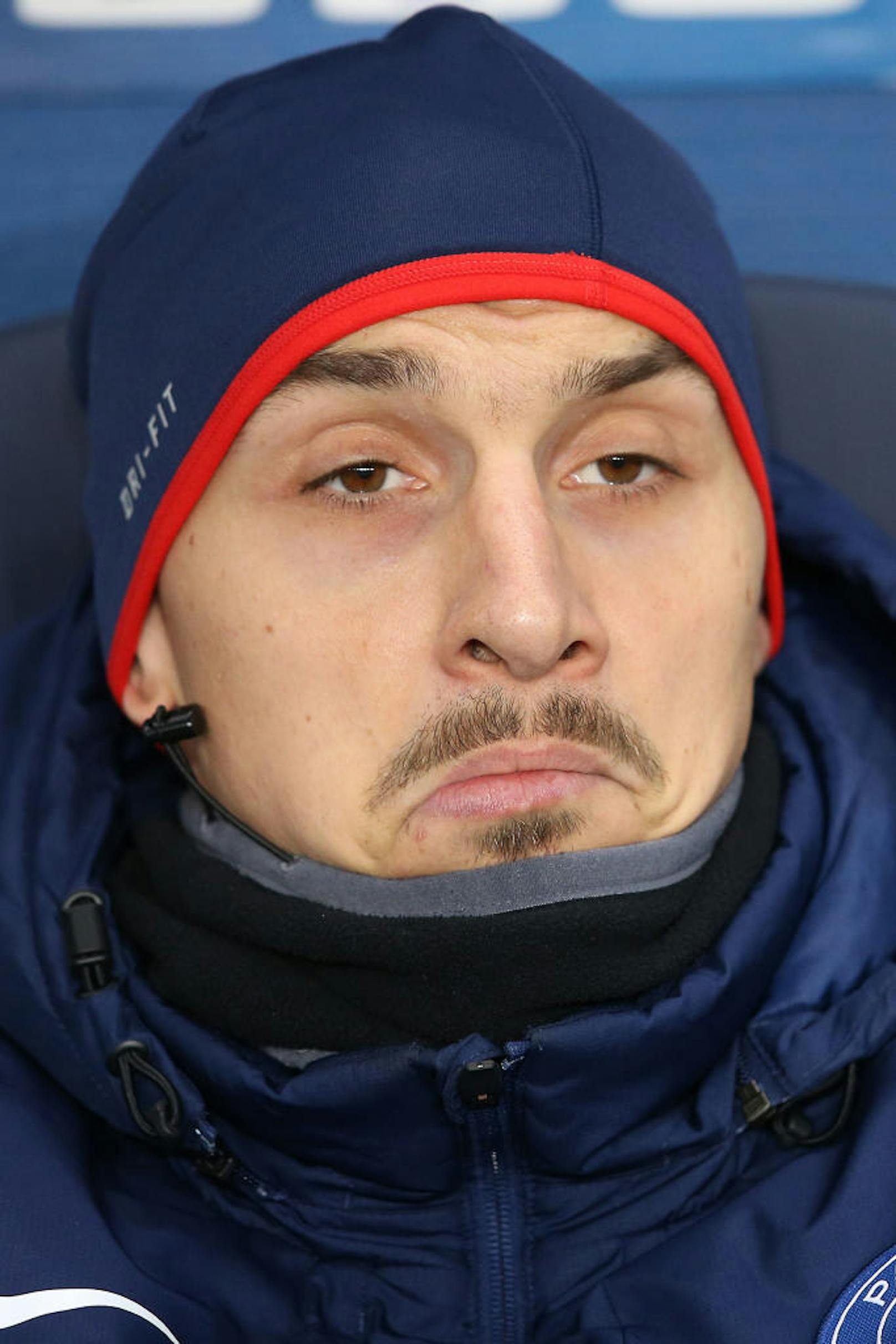 Zlatan Ibrahimovic während einer Partie zwischen PSG und Toulouse am 27. Jänner 2016. 
