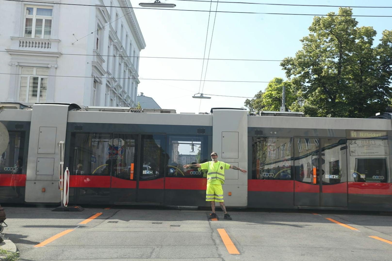 Wiener Linien regeln den Verkehr.