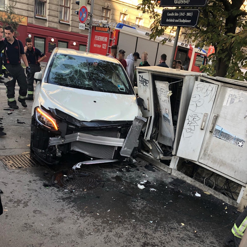 Der Schaden ist groß - doch niemand wurde verletzt. 