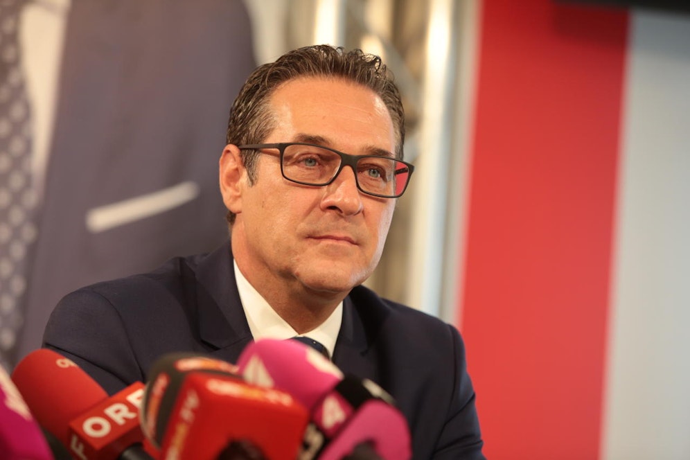 Heinz-Christian Strache.