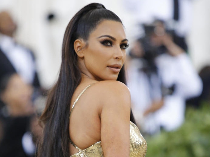 Kim Kardashian bei der Met Gala