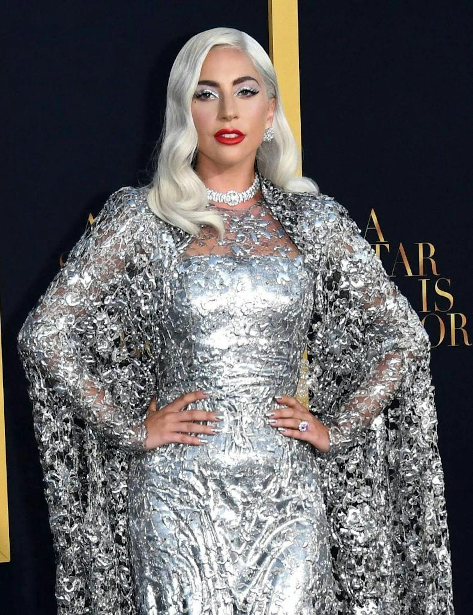 Lady Gaga bei der Premiere von "A Star is Born"