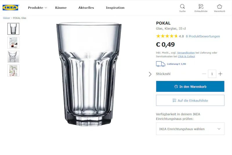 Life – Ikea-Glas explodiert – Junge Frau muss ins Spital