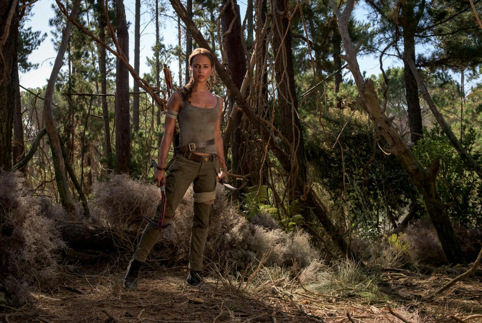 Alicia Vikander ist Lara Croft - das Reboot von "Tomb Raider" läuft am 15. März an.
