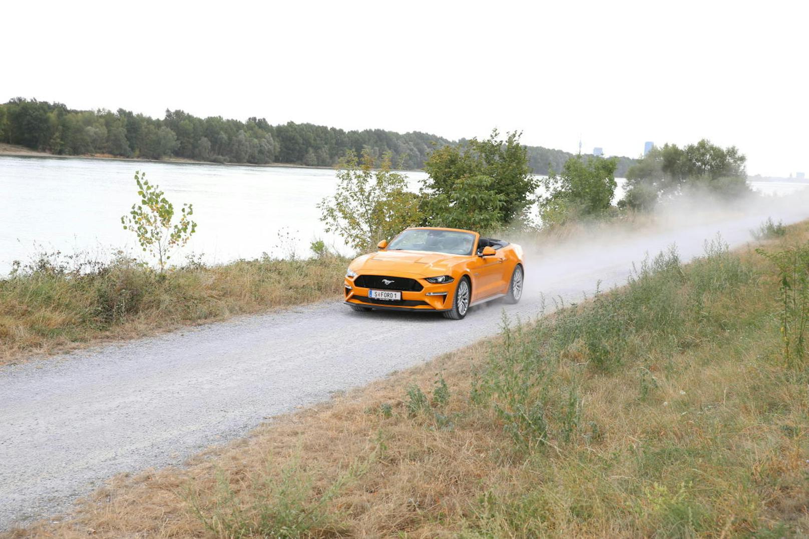 Das wichtigste ist ja der Fahrspaß, und davon gibt es beim Mustang GT reichlich.
