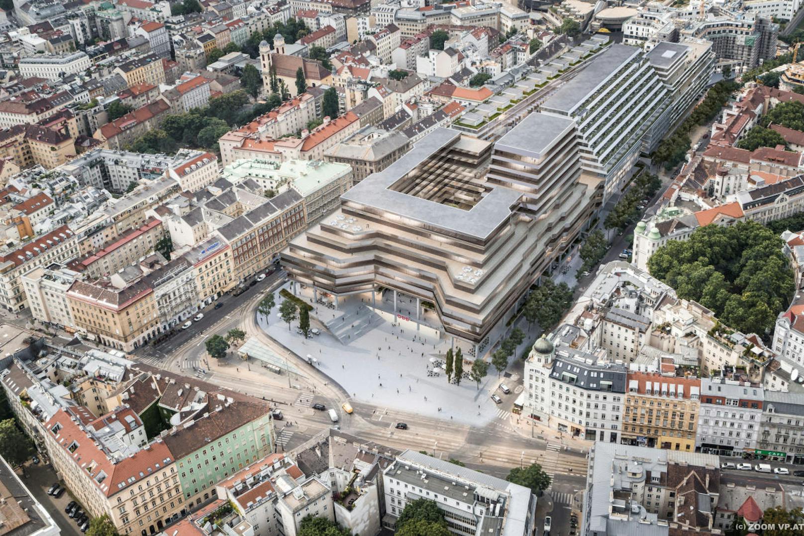 Im Zuge der Arbeiten soll auch der Julius Tandler-Platz attraktiviert werden. (c) zoomvp.at