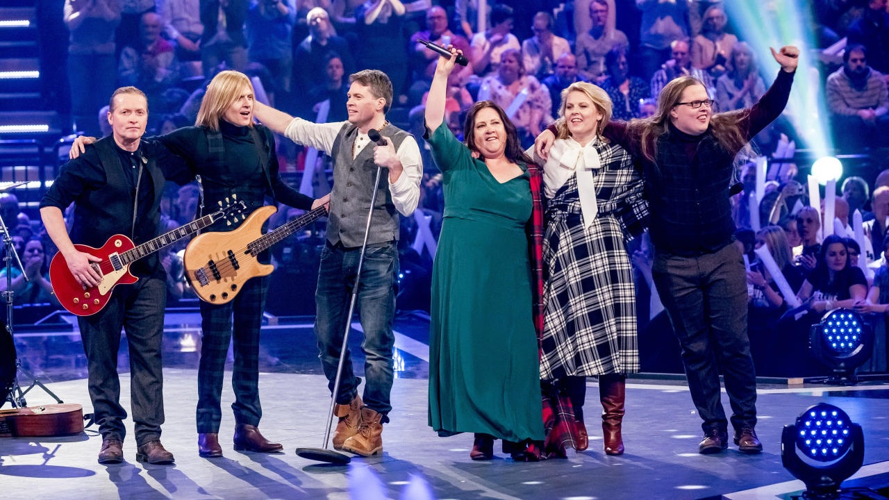 The Kelly Family live in der ARD-Show 'Schlagercountdown - Das große Premierenfest' am 25. März 2017