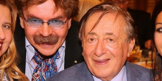 Gerhard Bocek und Richard Lugner