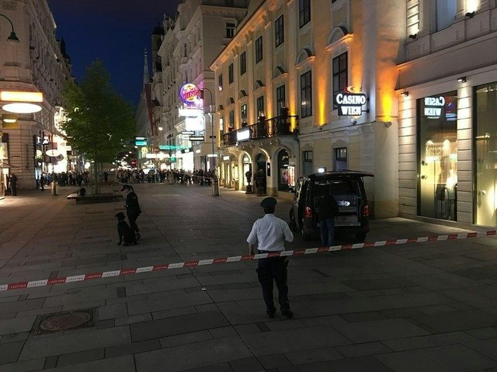 Bomben-Verdacht in der Kärntner Straße