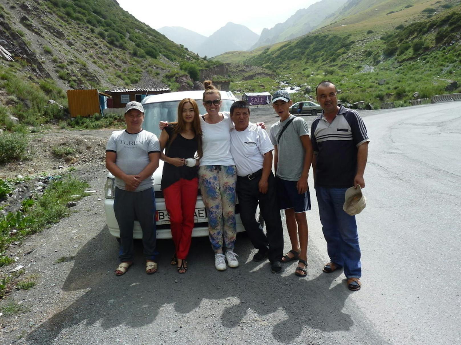 Emminger verbrachte zwei Sommer in Kirgistan.