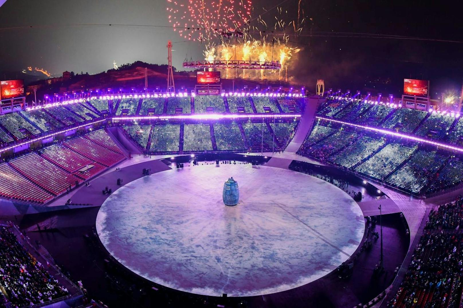 Die Eröffnung der Olympischen Spiele 