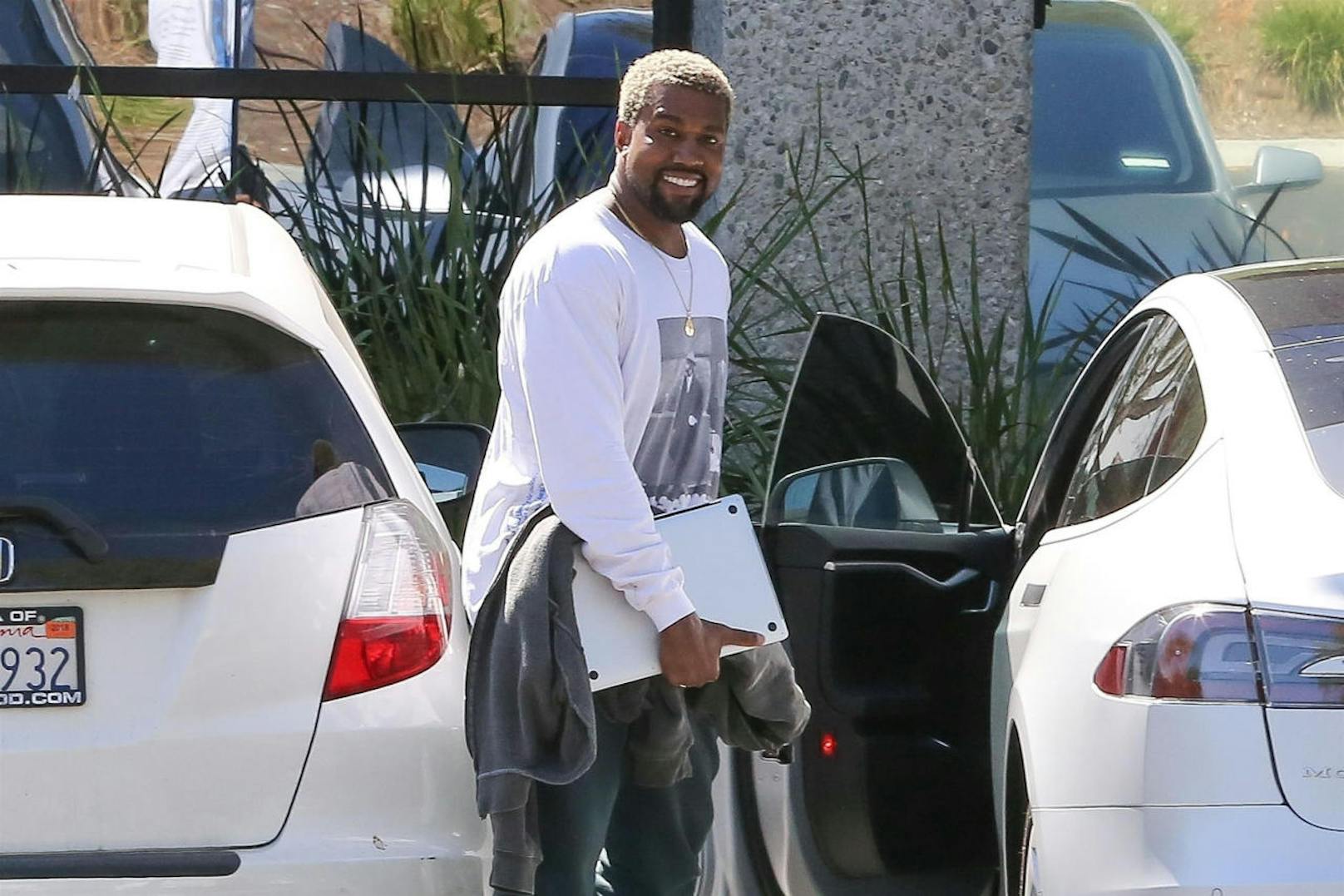 Kanye West am 20. April 2018 in Calabasas