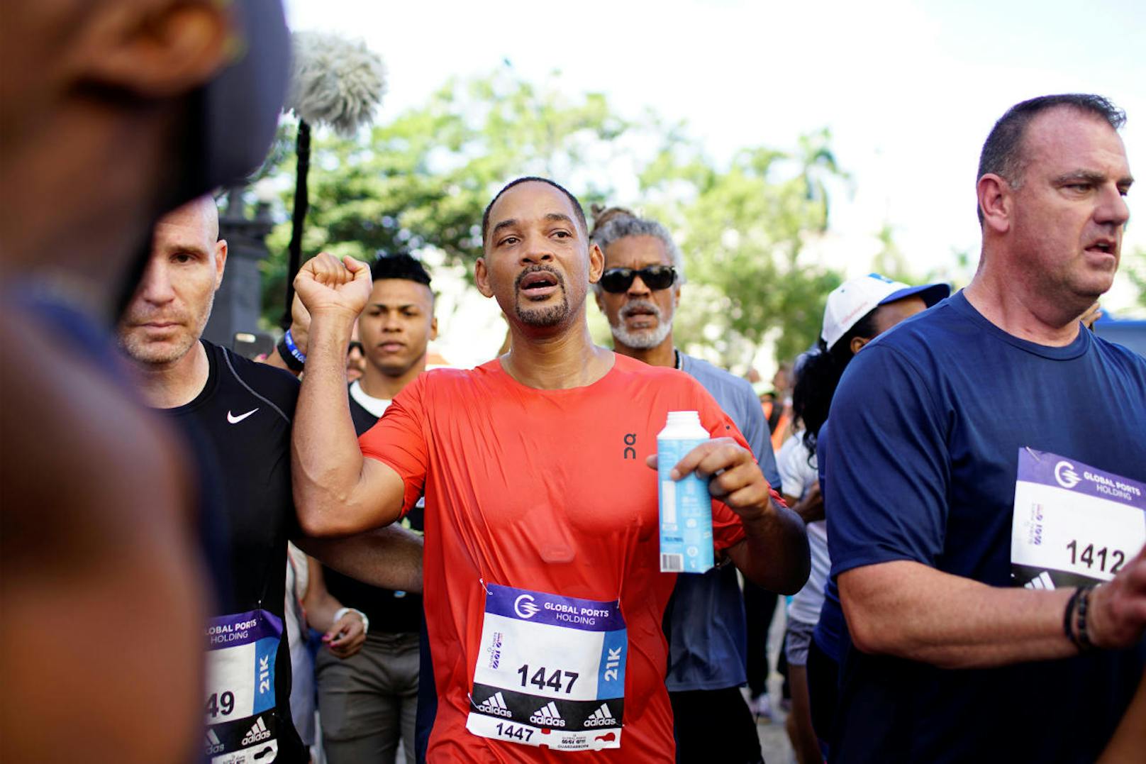 Will Smith lief Halbmarathon in Kuba