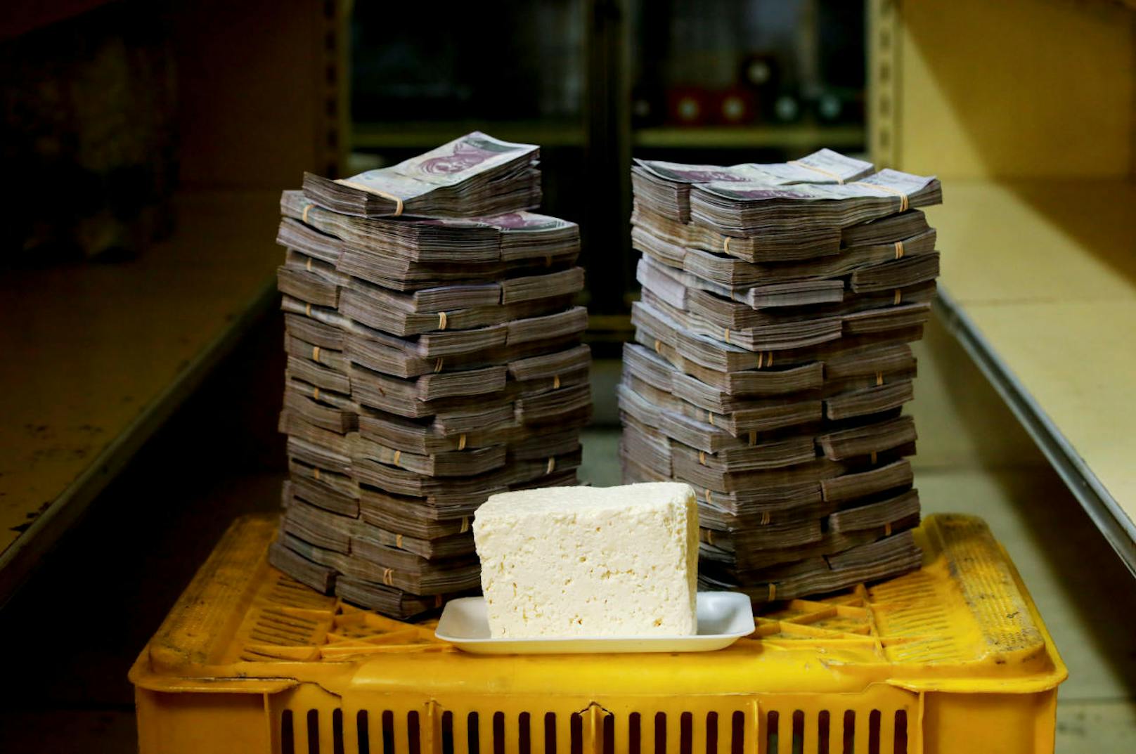 Für einen Kilo Käse muss man 7,5 Millionen bezahlen.