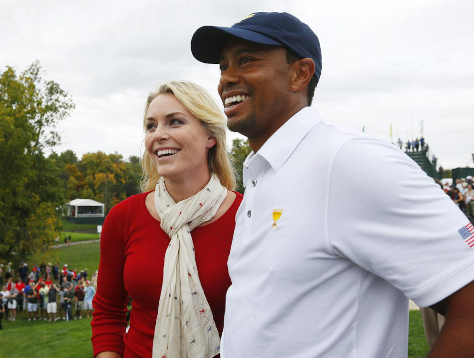 Lindsay Vonn und ihr Ex Tiger Woods.