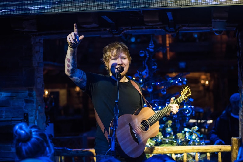 Ed Sheeran in Hintertux