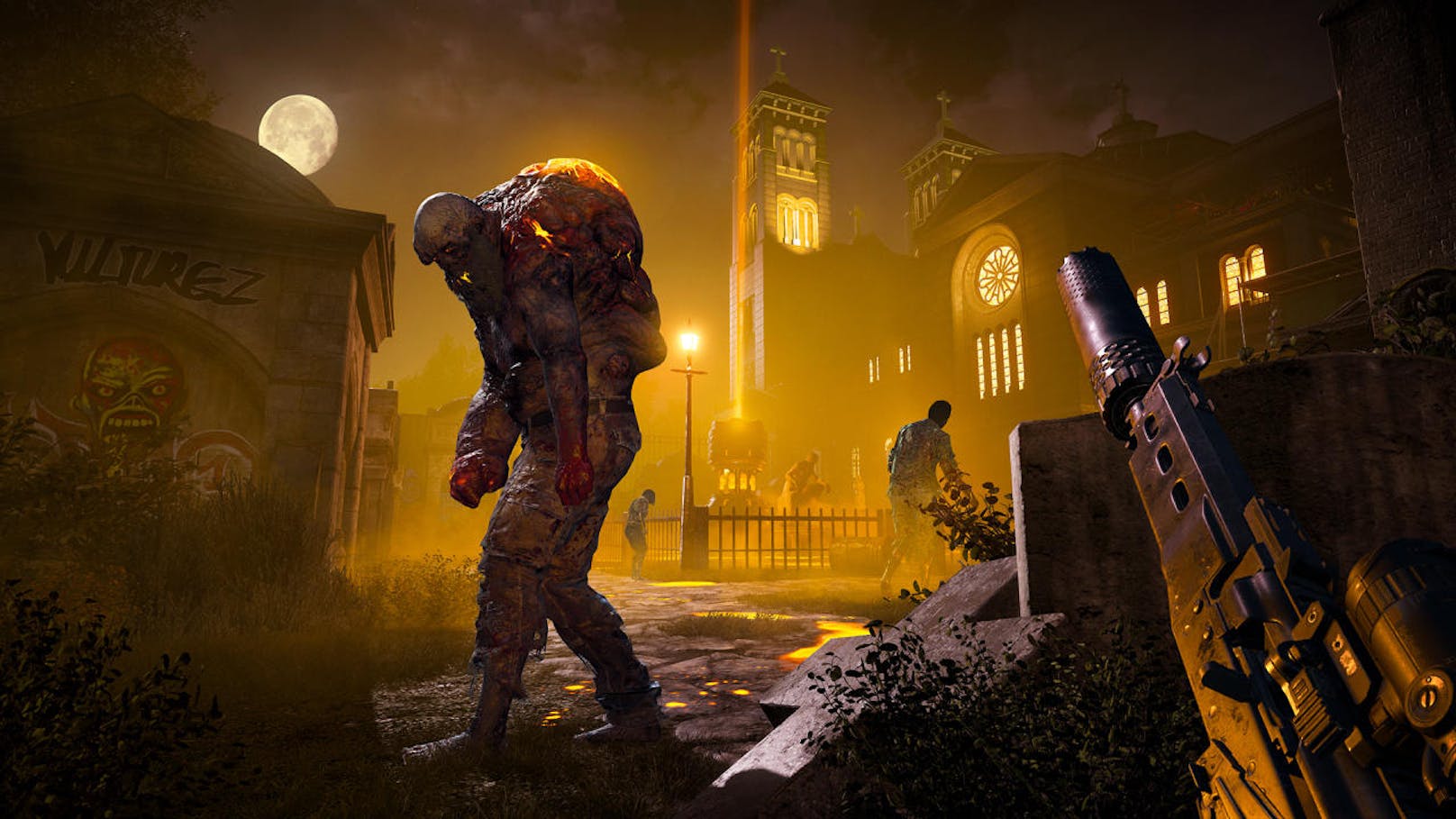 Dead Living Zombies stellt den Spielern den Regisseur Guy Marvel vor, der ein neues Zombie-Filmepos erschaffen will.