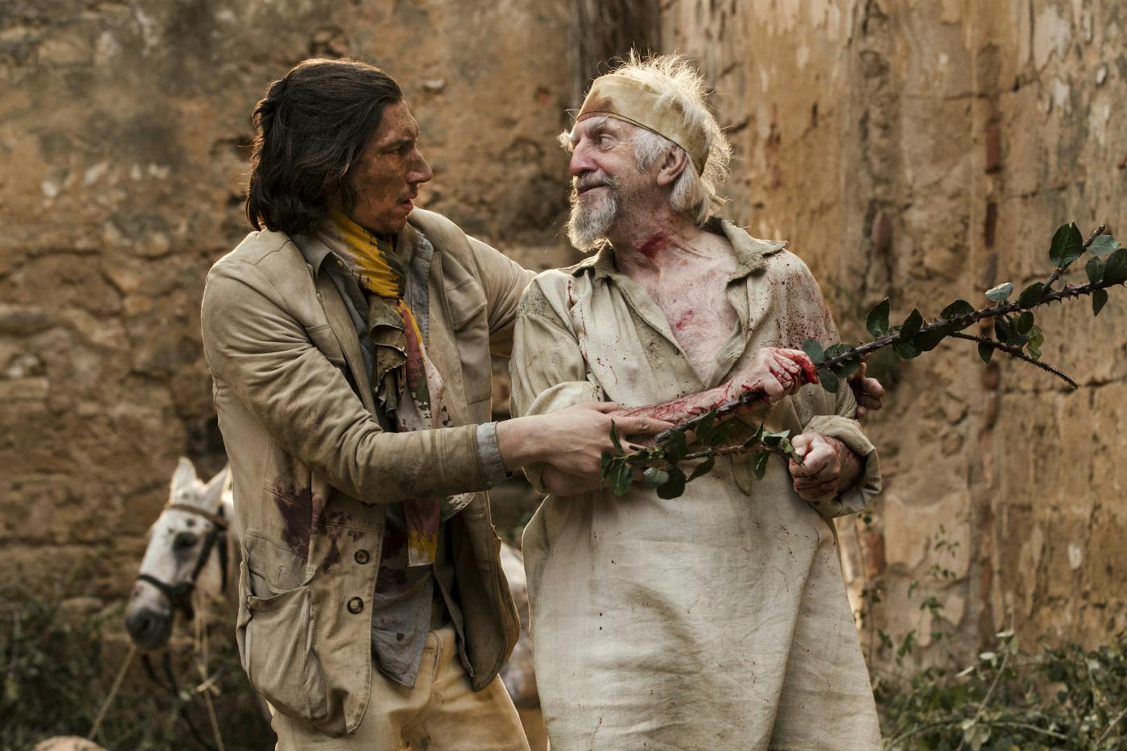 Unfreiwillig gerät Toby (Adam Driver) von einer absurden Situation in die nächste - gemeinsam mit "Don Quixote" (Jonathan Pryce).
