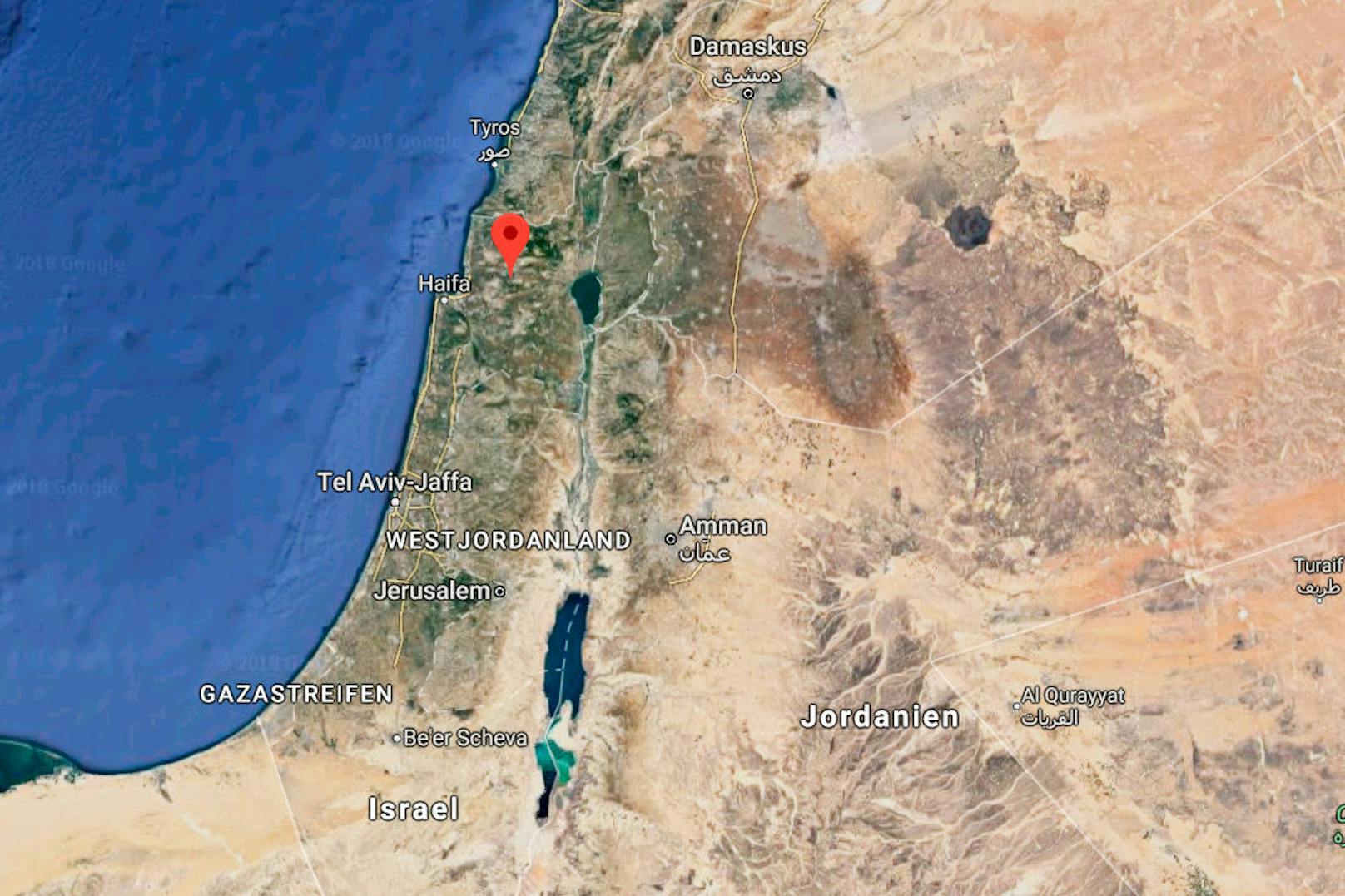 Rakefet liegt in der Nähe der Küstenstadt Haifa.