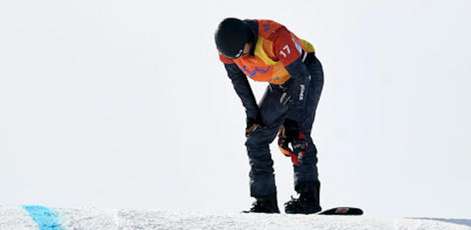 Österreich zitterte mit Markus Schairer! Der Vorarlberger stürzte beim Snowboardcross-Bewerb in Pyeongchang schwer, brach sich einen Halswirbel.