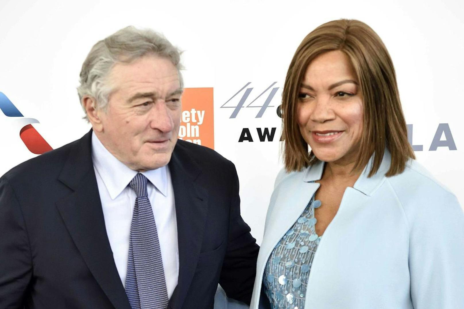 Robert De Niro und seine Ehefrau Grace Hightower bei der Chaplin Award Gala in New York.