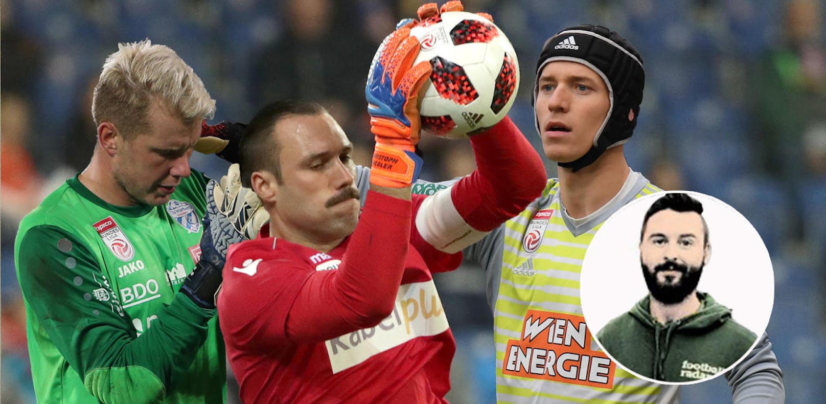 Das sind die besten fünf Goalies der Bundesliga-Herbstsaison. "Heute"-Experte Tim Armitage zeichnet auf jeder Position die herausragendsten Akteure im Ranking aus. Den Anfang machen die Keeper.