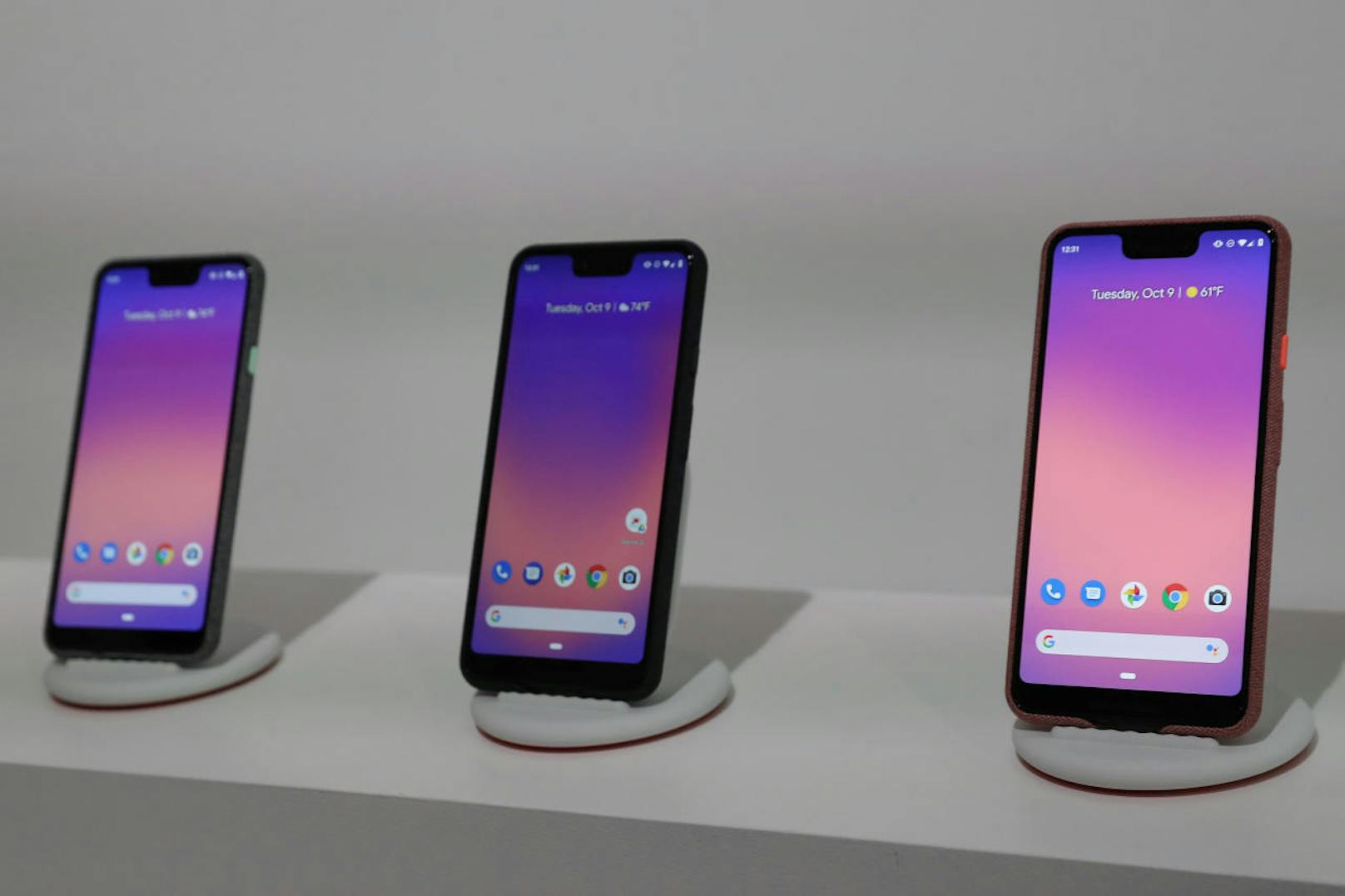 Pixel 3 und Pixel 3 XL heißen wenig überraschend die neuen Google-Smartphones.