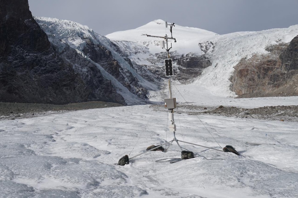 Die Wetterstation der ZAMG auf der Pasterze