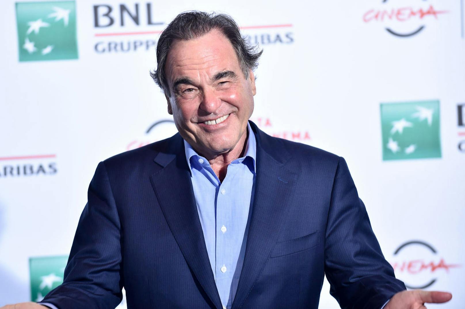 Oliver Stone am 14. Oktober 2016 mit "Snowden" beim Film Festival von Rom. 