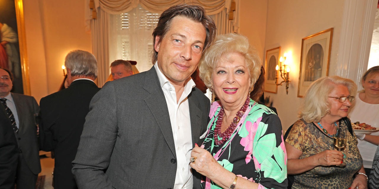 Sacher-Chef Matthias Winkler und Birgit Sarata