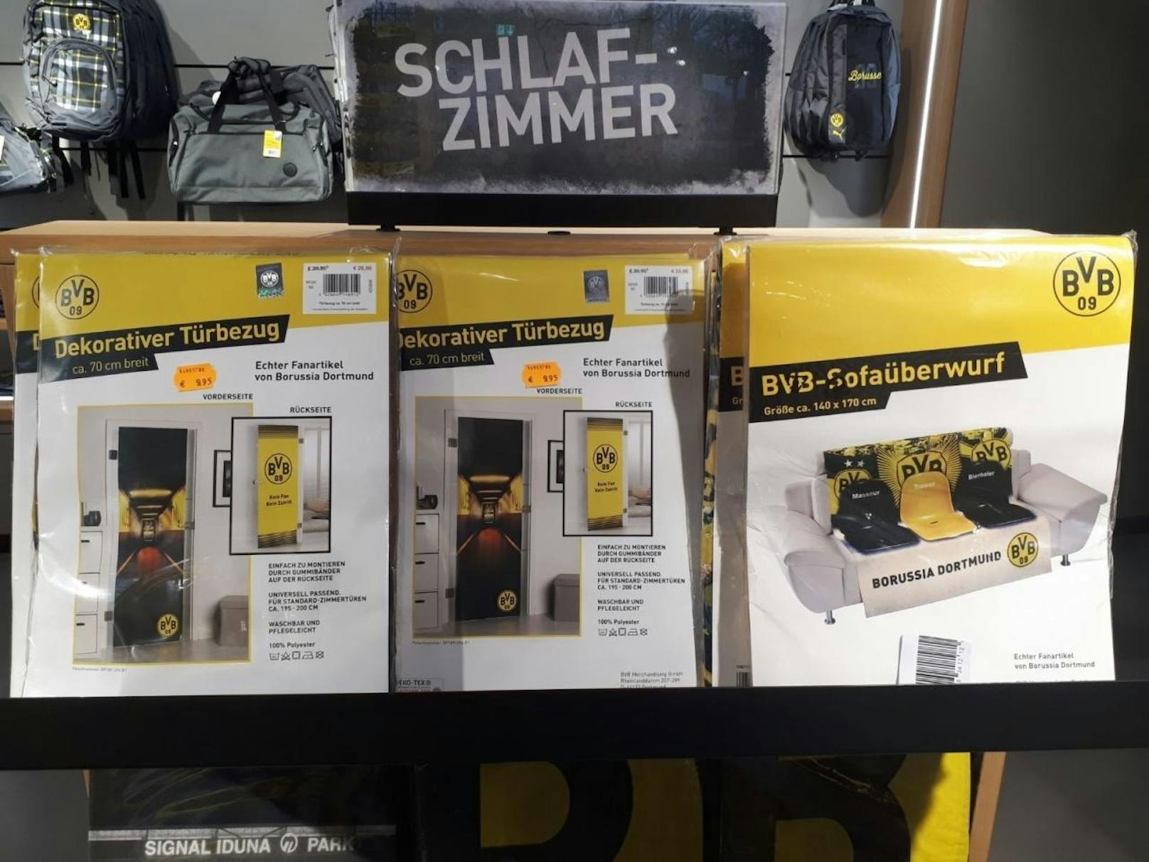 "Heute" auf Besuch im Dortmunder Fan-Shop.