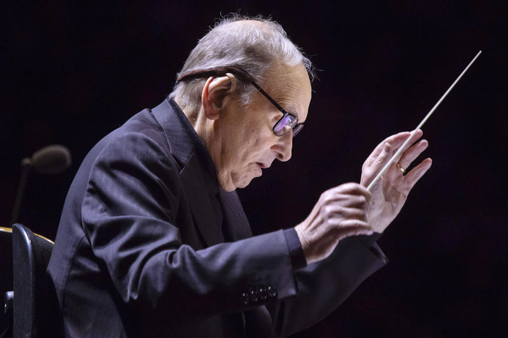 <strong>Ennio Morricone</strong> bei einem Konzert 2016.