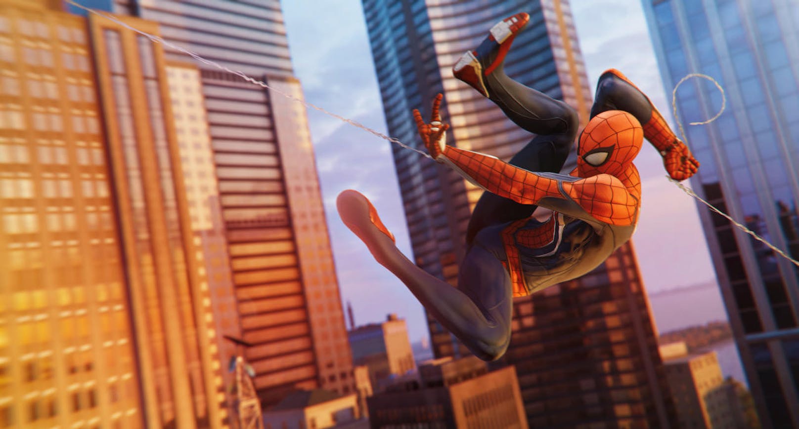 Noch während man sich darüber wundert, dass es kaum Steuerungstutorials gibt, lenkt man Spider-Man bereits wie von selbst, während um einen herum Bomben explodieren, ein Gebäude in Schutt und Asche gelegt wird und der Kingpin zum ersten Boss-Showdown ruft.