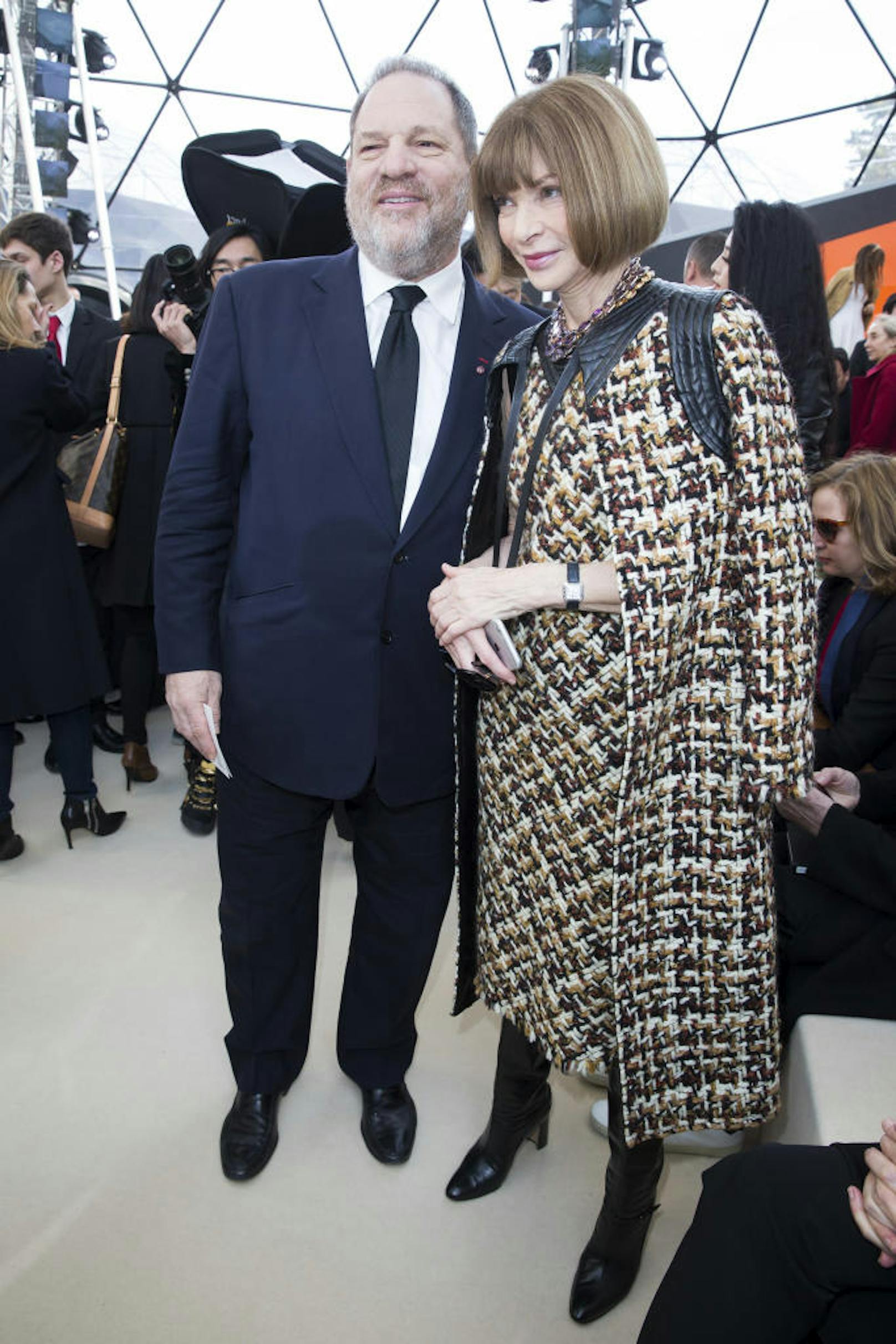 Harvey Weinstein und Vogue-Chefin Anna Wintour 2015