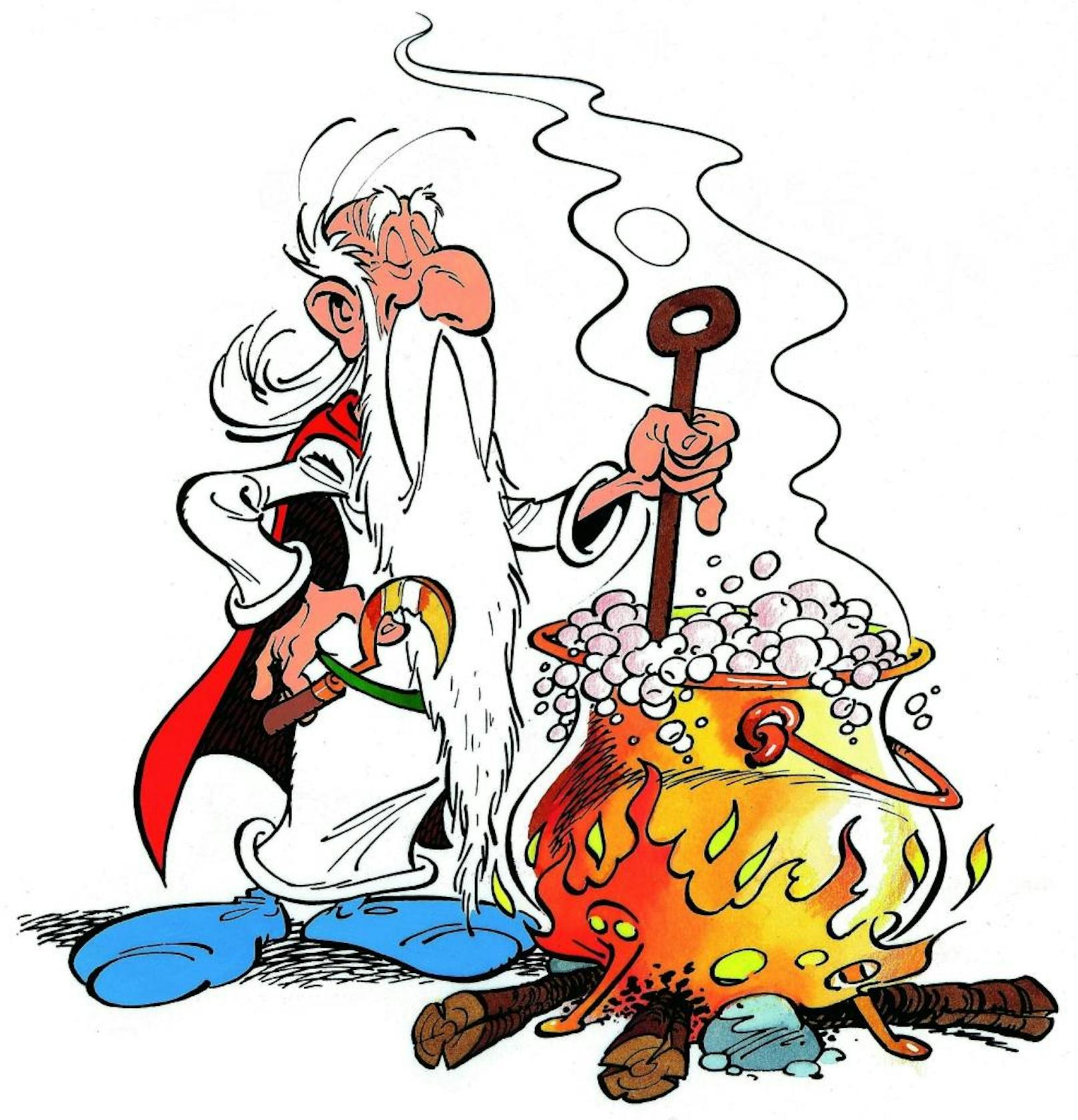 Texter René Goscinny wird am 14.8.1926 in Paris geboren. Bis zu seinem frühen Tod am 5.11.1977 verfasst er 24 Asterix-Bände. Asterix ist bis heute der erfolgreichste Comic Frankreichs.