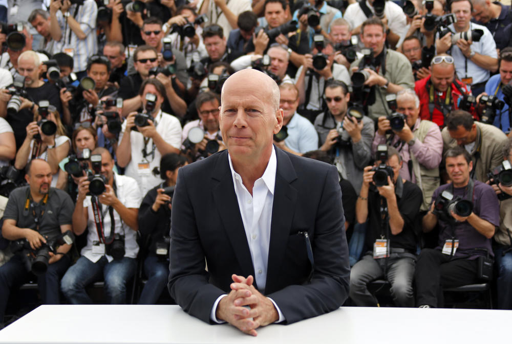 Bruce Willis beim 65. Cannes Film Festival, 2012.