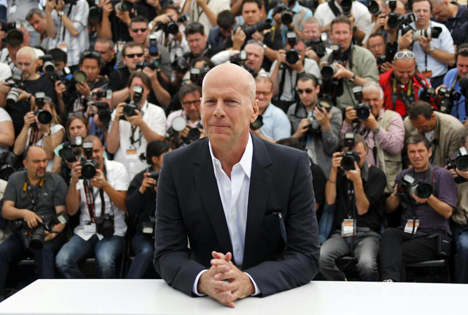 Bruce Willis beim 65. Cannes Film Festival, 2012.